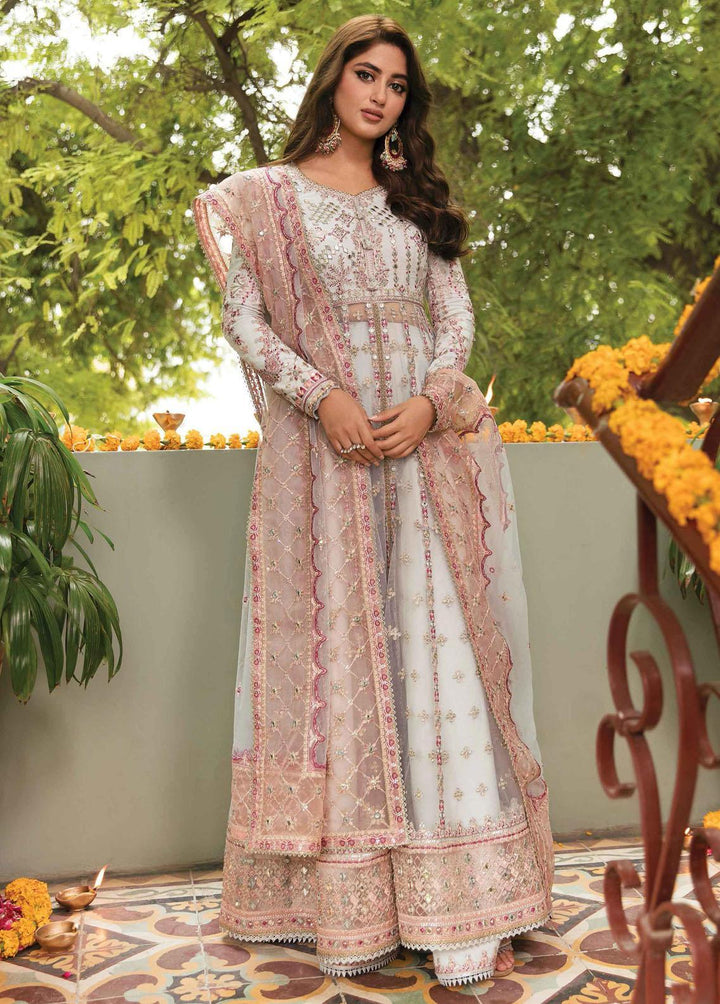 Khaab by Qalamkar Embroidered  Suits Unstitched 3 Piece QLM22-K2 NF-01 Maha - Luxury Formals Collection