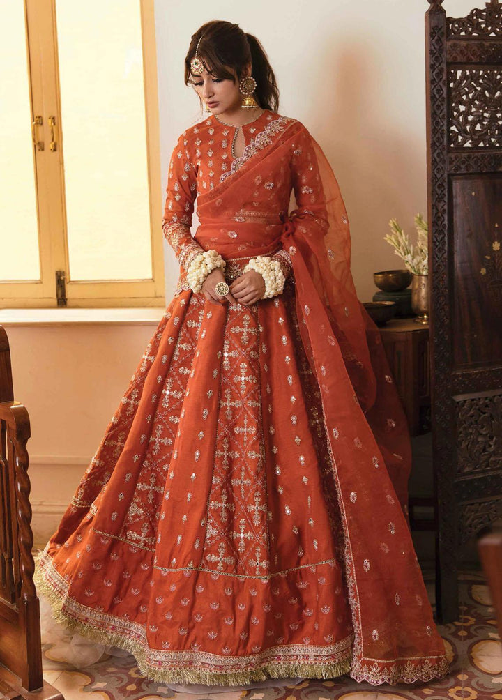 Khaab by Qalamkar Embroidered  Suits Unstitched 3 Piece QLM22-K2 NF-03 Meher - Luxury Formals Collection