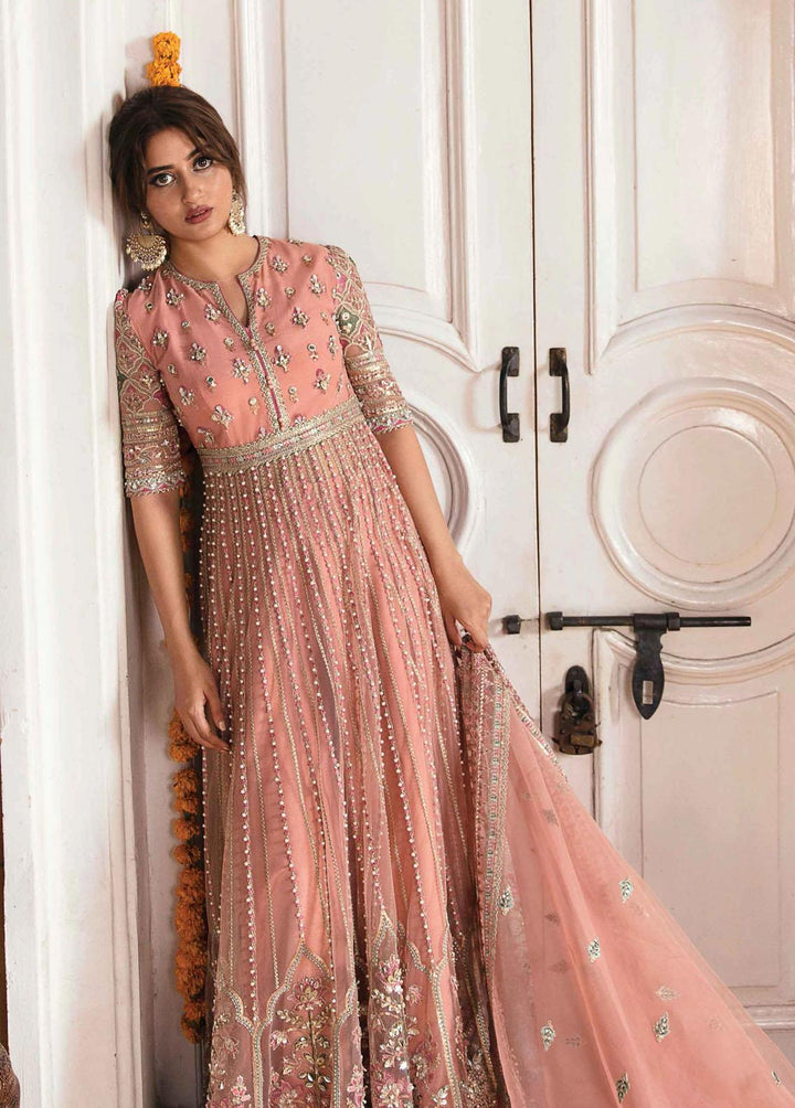 Khaab by Qalamkar Embroidered  Suits Unstitched 3 Piece QLM22-K2 NF-04 Enisa - Luxury Formals Collection