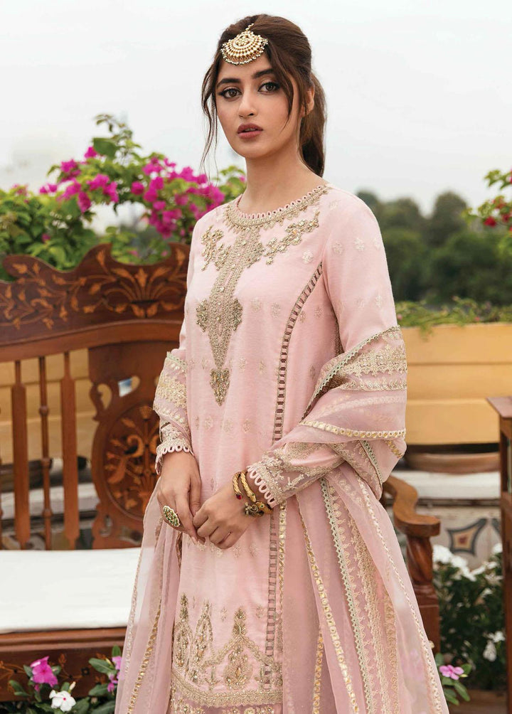 Khaab by Qalamkar Embroidered  Suits Unstitched 3 Piece QLM22-K2 NF-06 Mehek - Luxury Formals Collection