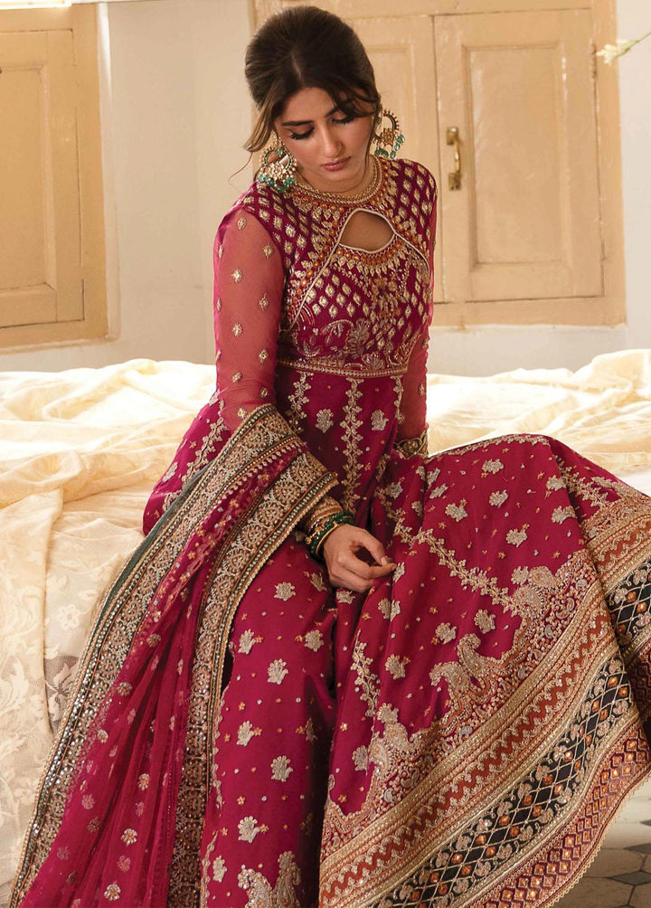 Khaab by Qalamkar Embroidered  Suits Unstitched 3 Piece QLM22-K2 NF-08 Savera - Luxury Formals Collection