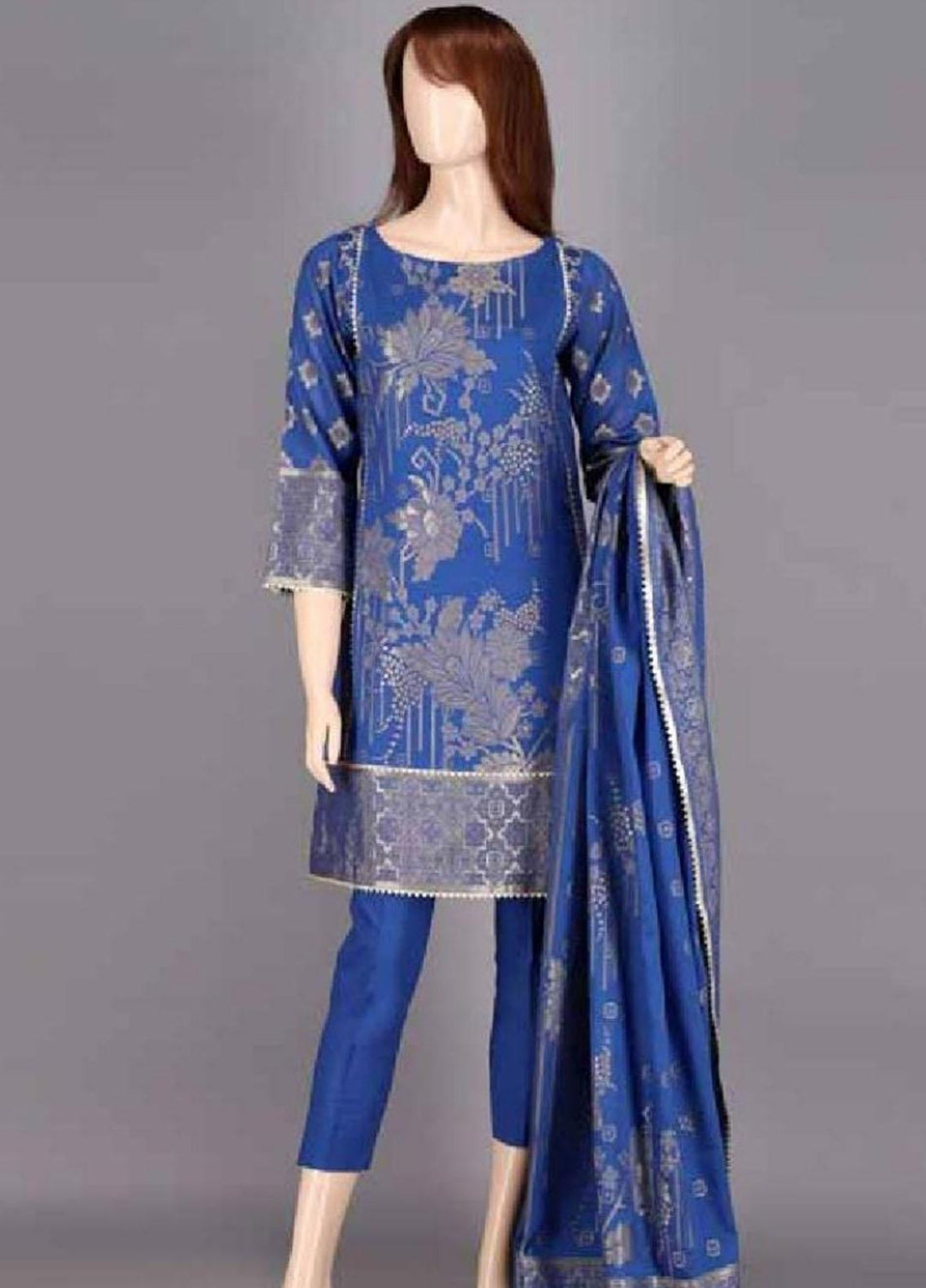 Khanum  Jacquard Suits Unstitched 3 Piece KHN21J KN-01 - Summer Collection