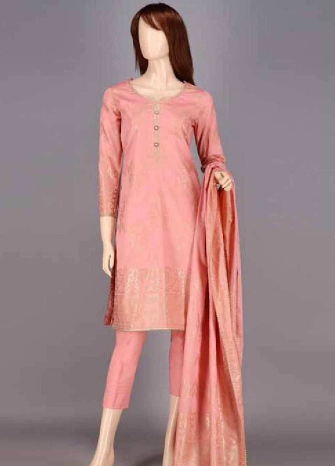 Khanum  Jacquard Suits Unstitched 3 Piece KHN21J KN-03 - Summer Collection