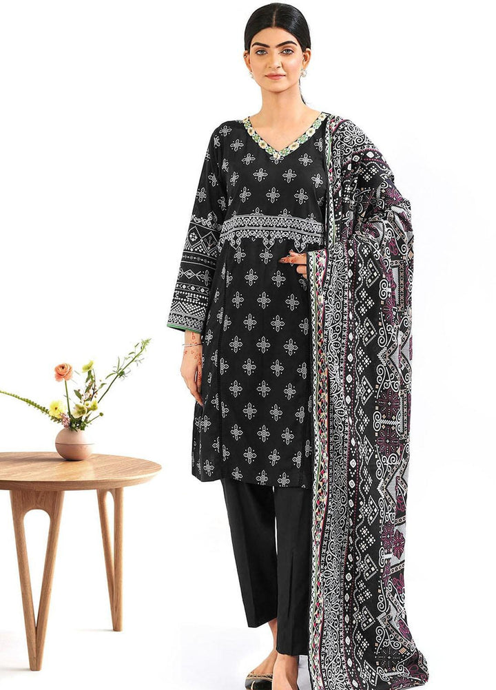 Khas Printed Lawn Suits Unstitched 3 Piece KHS23MC KLA-1996 - Summer Collection