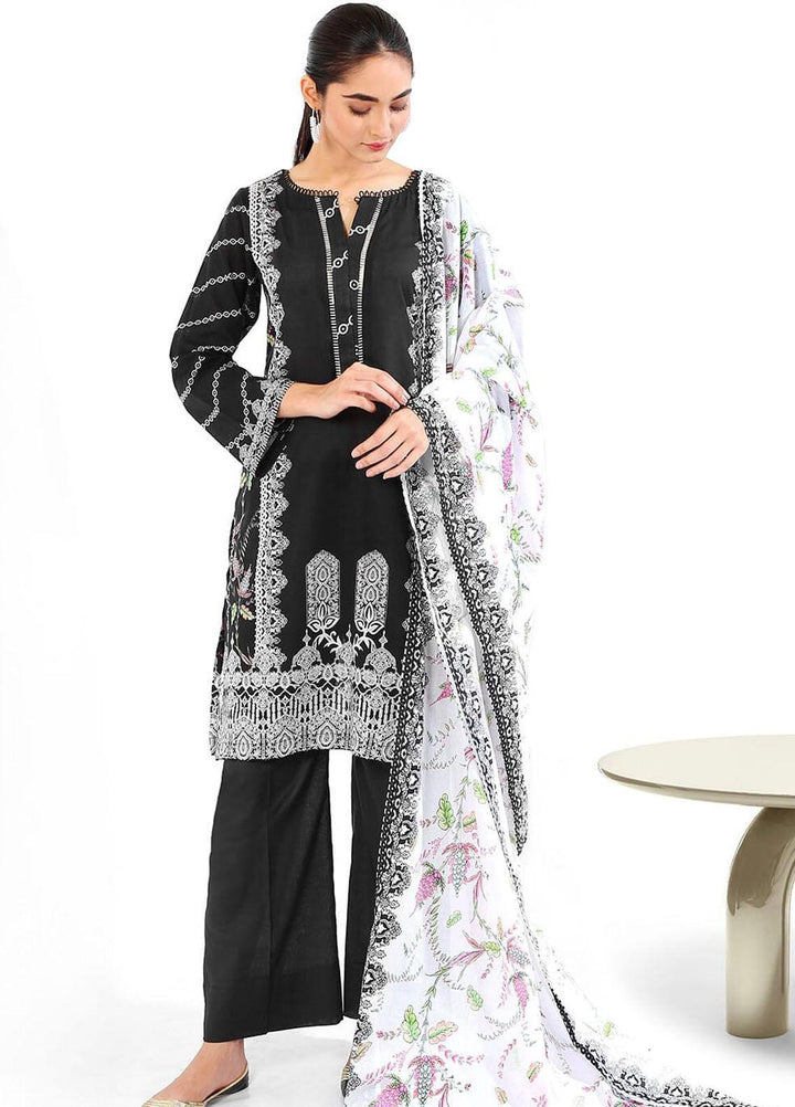 Khas Printed Lawn Suits Unstitched 3 Piece KHS23MC KLA-1997 - Summer Collection