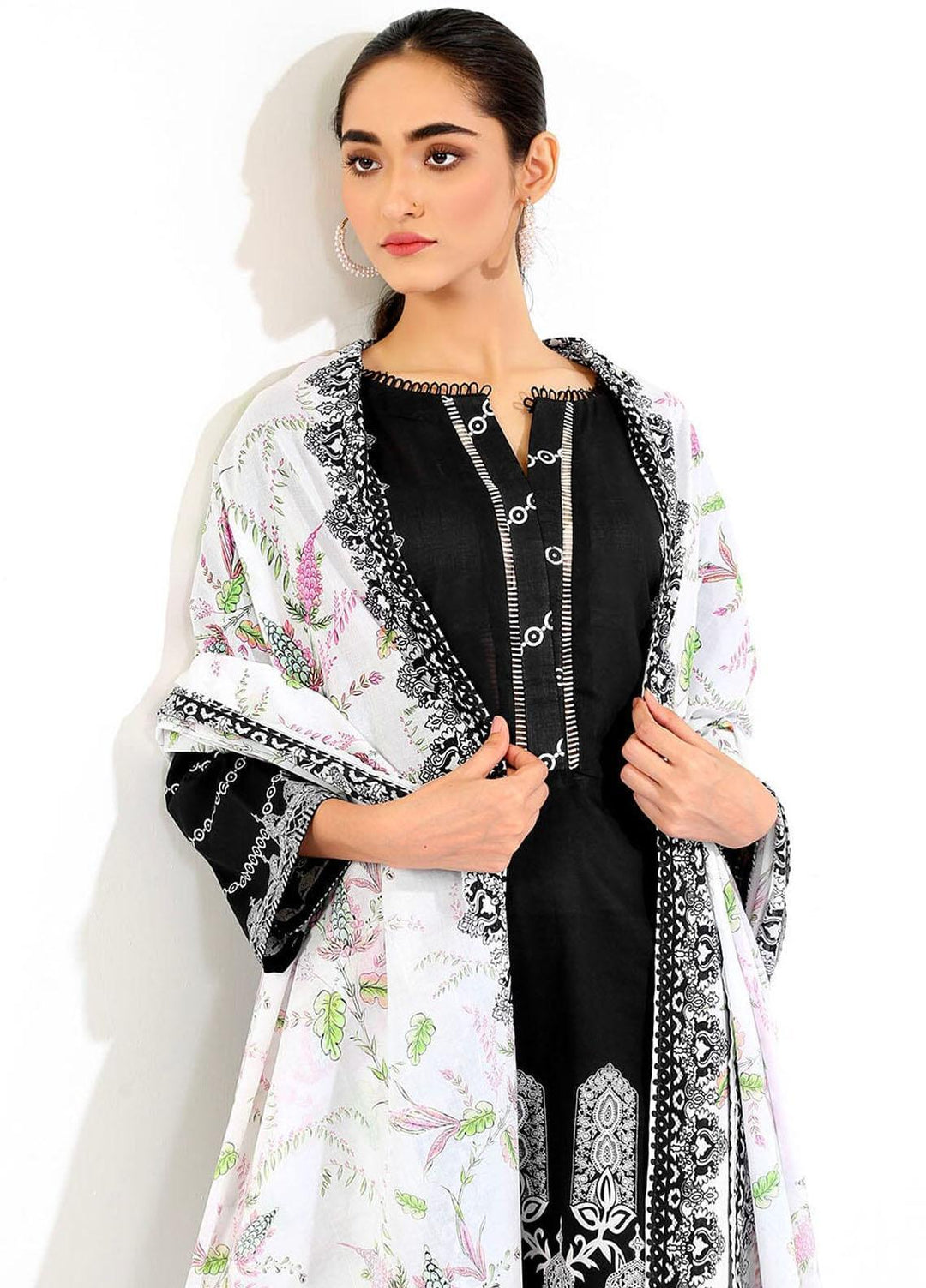 Khas Printed Lawn Suits Unstitched 3 Piece KHS23MC KLA-1997 - Summer Collection