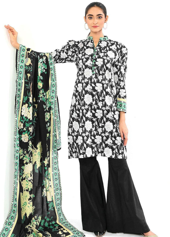 Khas Printed Lawn Suits Unstitched 3 Piece KHS23MC KLA-1999 - Summer Collection