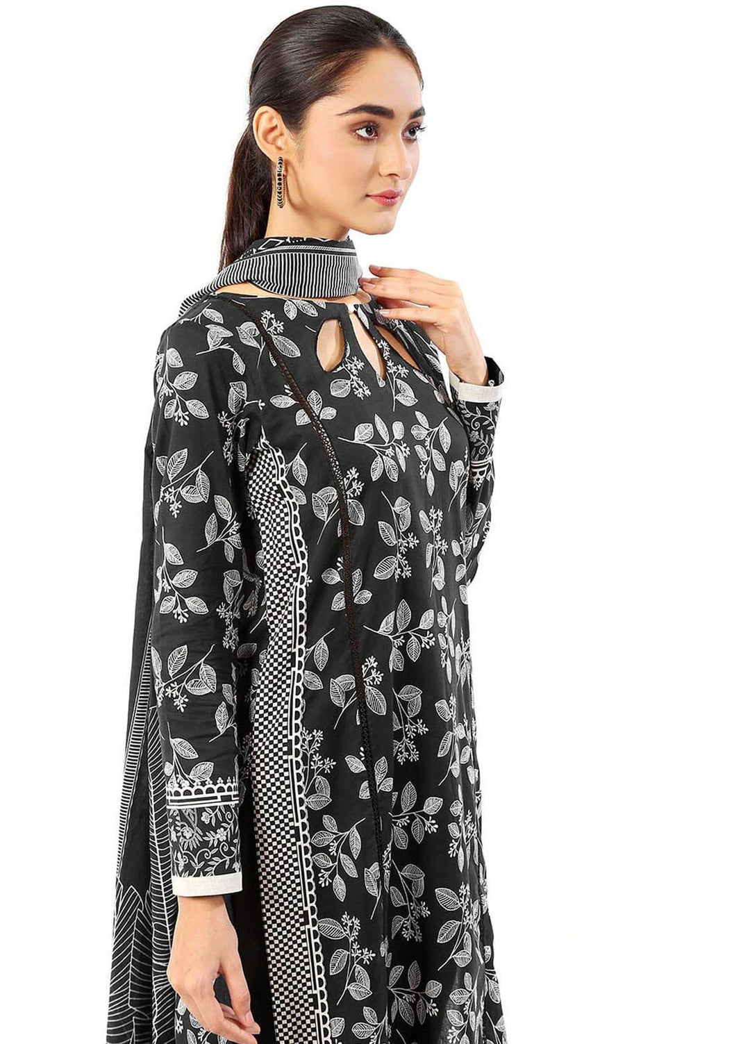 Khas Printed Lawn Suits Unstitched 3 Piece KHS23MC KLA-2000 - Summer Collection
