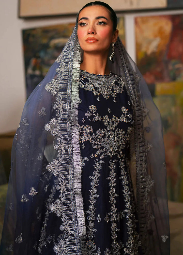 Khatoon By Eleshia Embroidered Net Suit Unstitched 3 Piece ELS24K Marosh - Luxury Collection