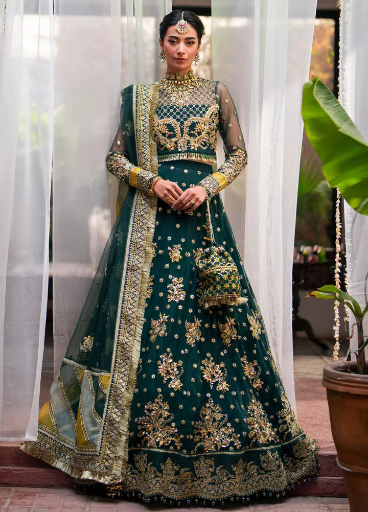 Khatoon By Eleshia Embroidered Net Suit Unstitched 3 Piece ELS24K Nagheen - Luxury Collection