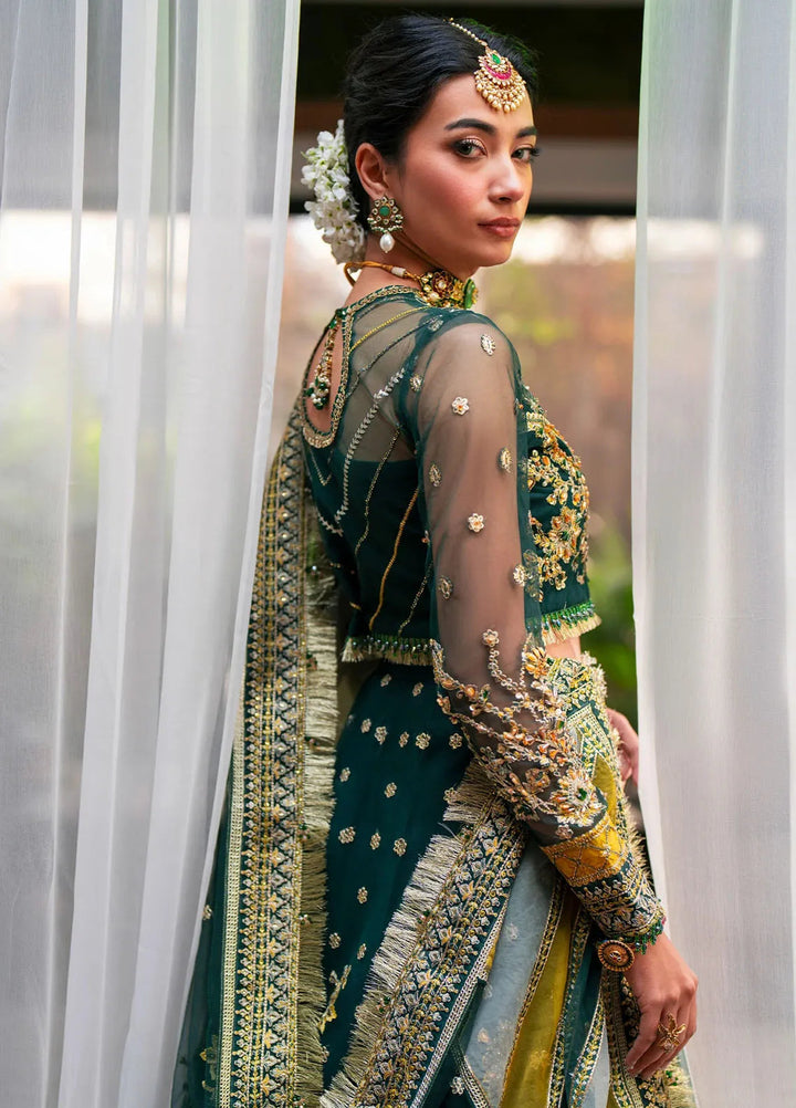 Khatoon By Eleshia Embroidered Net Suit Unstitched 3 Piece ELS24K Nagheen - Luxury Collection