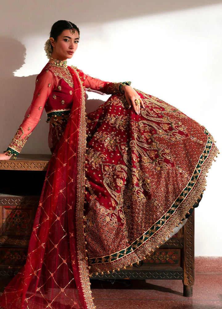 Khatoon By Eleshia Embroidered Net Suit Unstitched 3 Piece ELS24K Raeesa - Luxury Collection