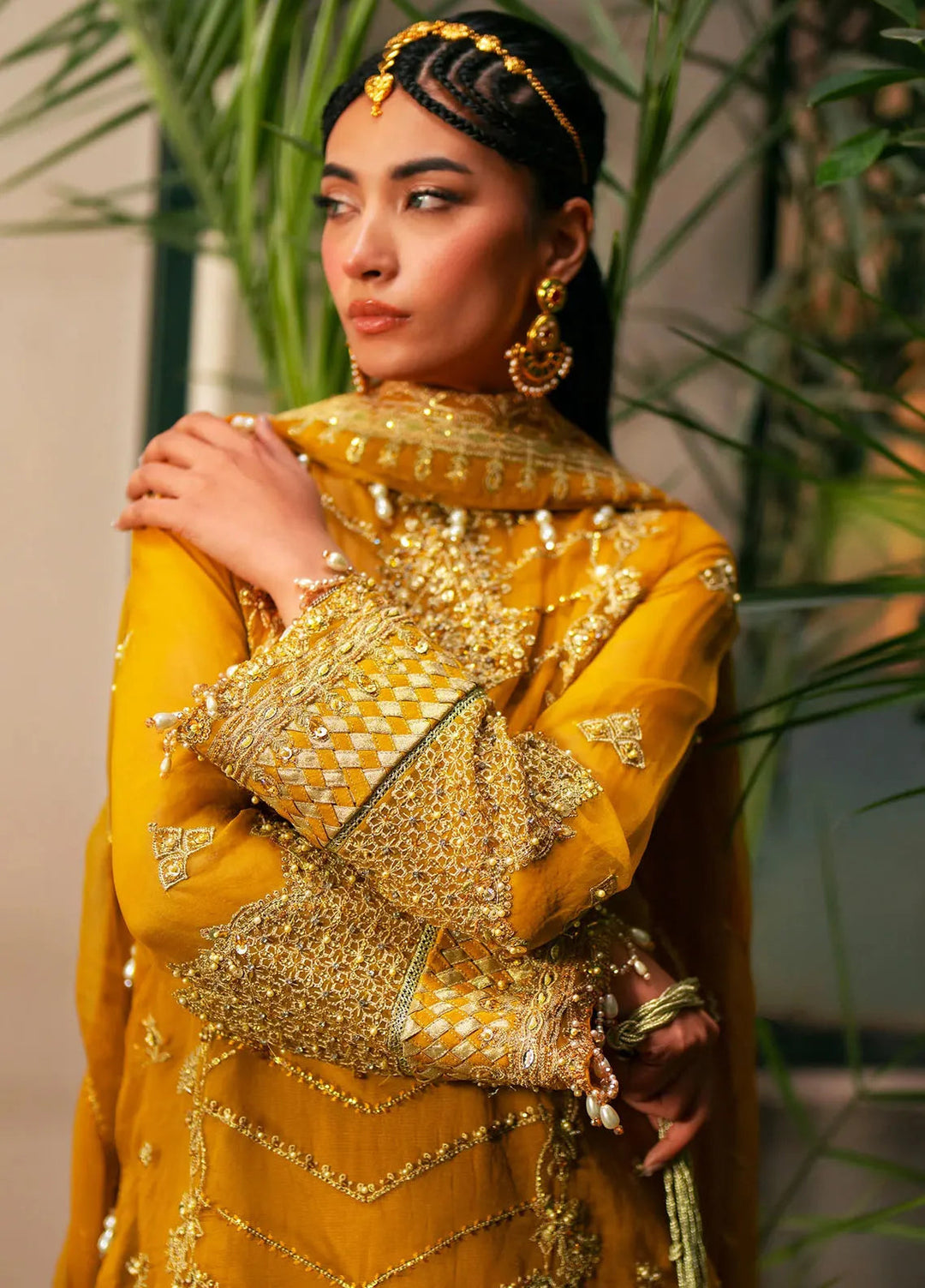 Khatoon By Eleshia Embroidered Organza Suit Unstitched 3 Piece ELS24K Janan - Luxury Collection