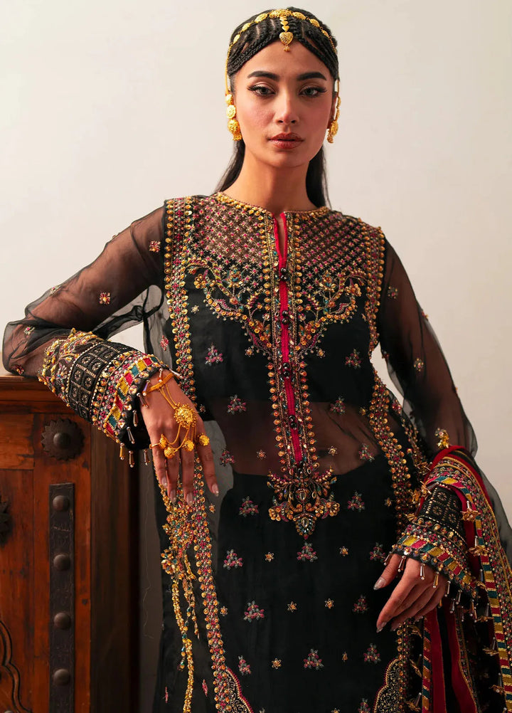 Khatoon By Eleshia Embroidered Organza Suit Unstitched 3 Piece ELS24K Mumtaz - Luxury Collection