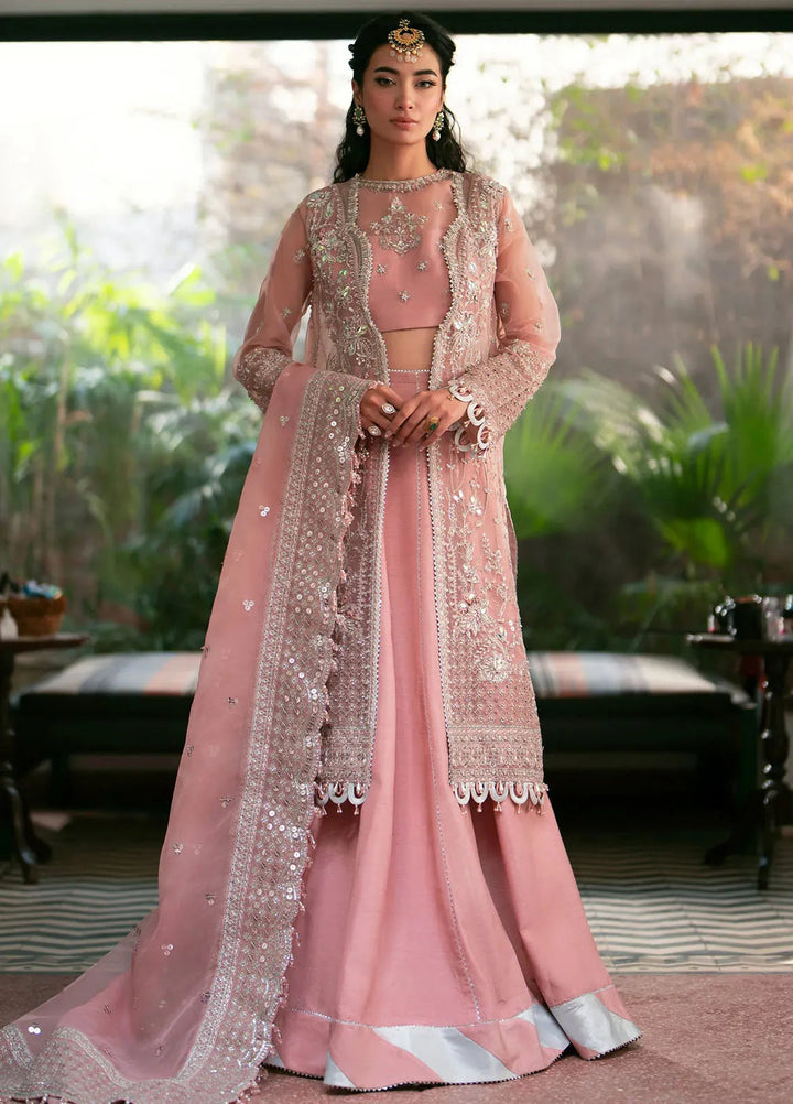 Khatoon By Eleshia Embroidered Organza Suit Unstitched 3 Piece ELS24K Nazneen - Luxury Collection