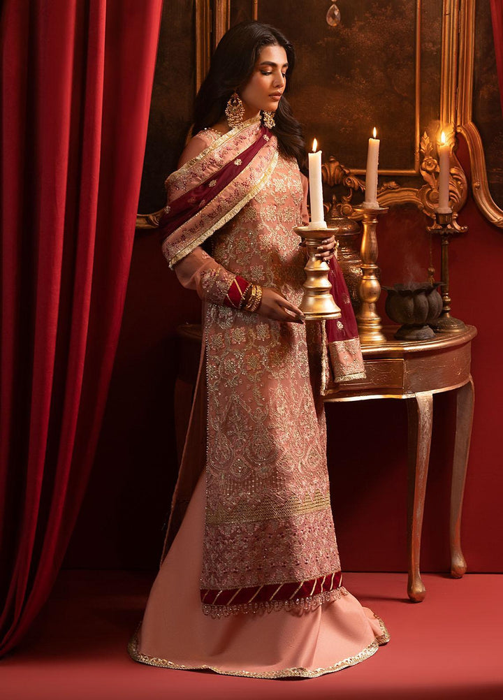 Khawab Deeda By Sahane Embroidered Chiffon Suits Unstitched 4 Piece SNE23KD KD-1101 Dutchess - Formal Collection