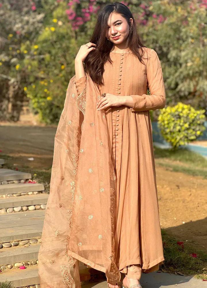 Khuwab by Kazma Pret Embroidered Bamber Chiffon 3 Piece Suit Zumrah