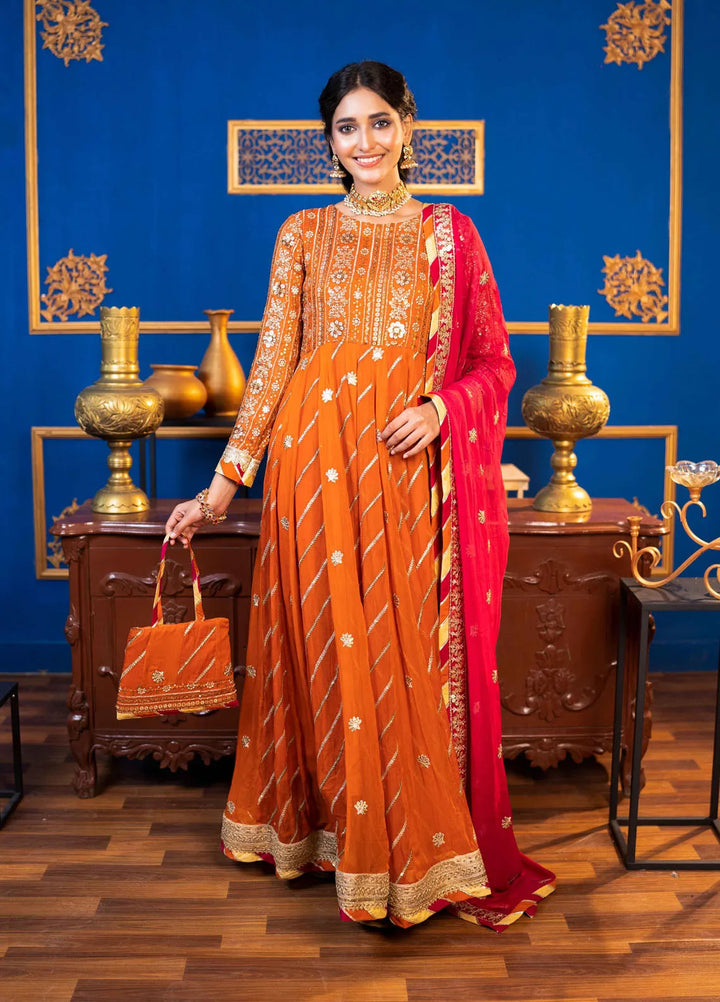 Khuwab by Kazma Pret Embroidered Chiffon 3 Piece Suit Phiswas