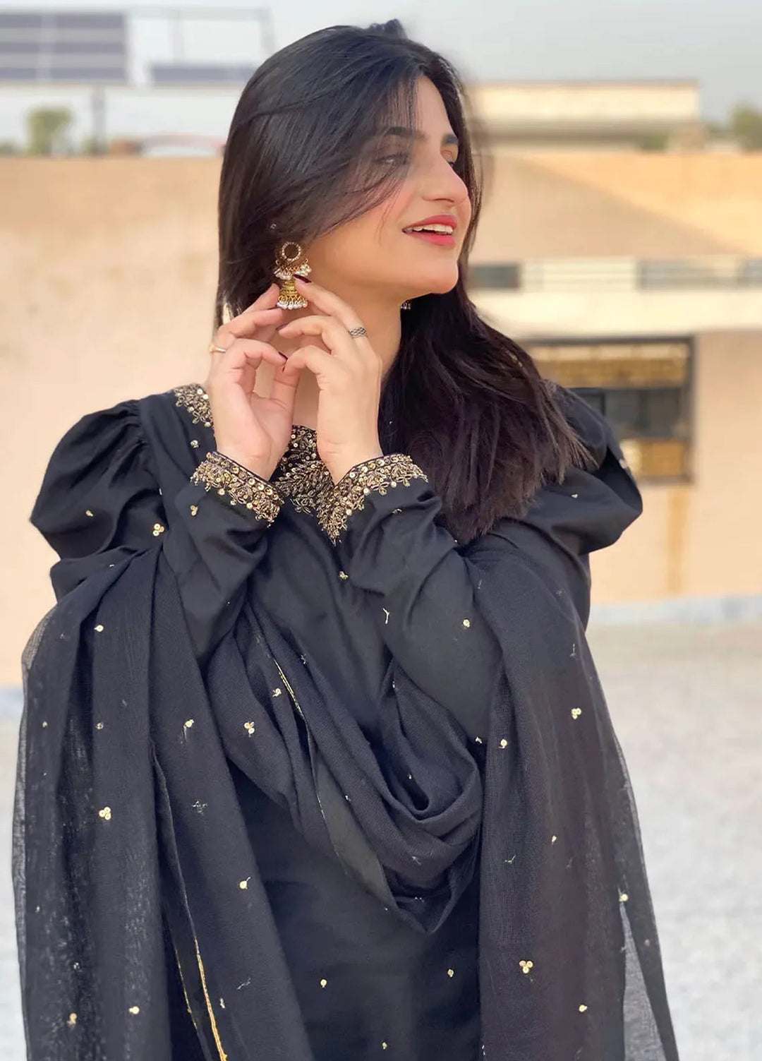 Khuwab by Kazma Pret Embroidered Cotton Silk 3 Piece Suit CE-005