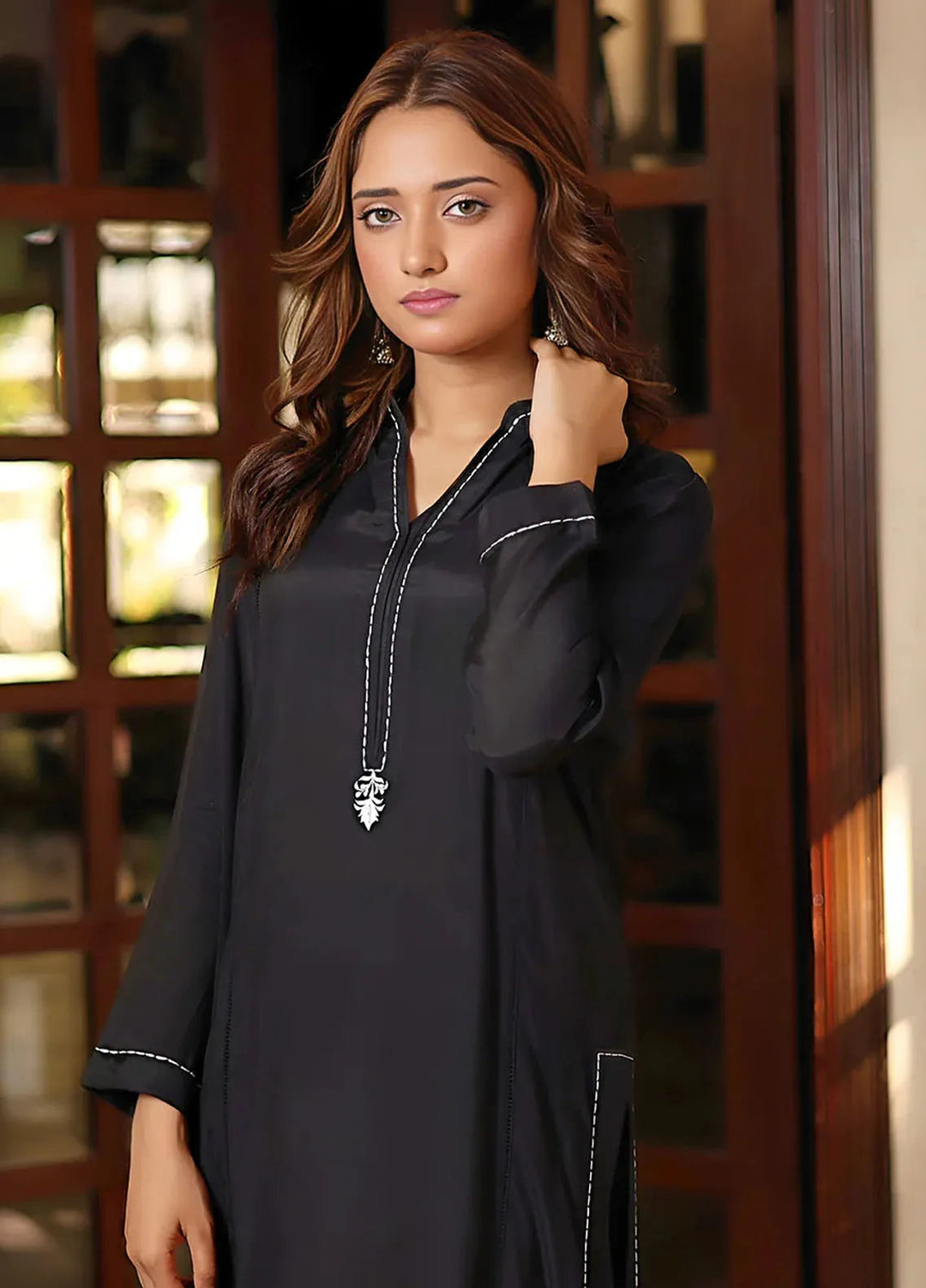 Khuwab by Kazma Pret Embroidered Premium Cotton 2 Piece Suit Luxe-003