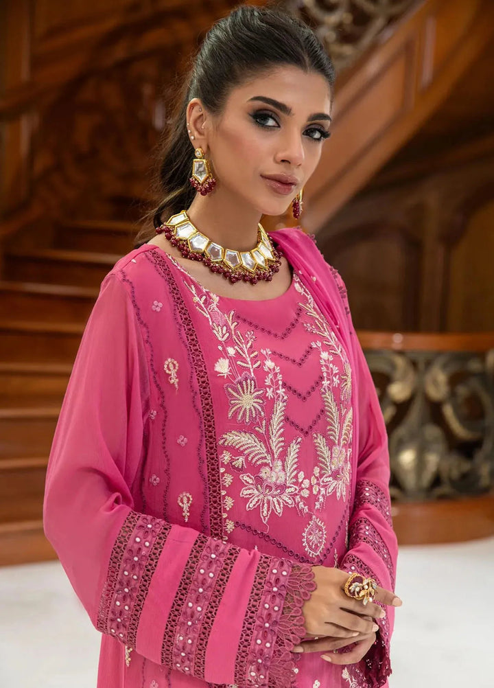 Khuwabeeda by Addee Embroidered Chiffon Suit Unstitched 4 Piece AD24K  MF-013 Rameen - Festive Collection