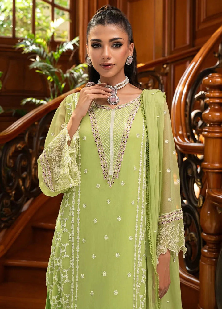 Khuwabeeda by Addee Embroidered Chiffon Suit Unstitched 4 Piece AD24K  MF-018 Roha - Festive Collection