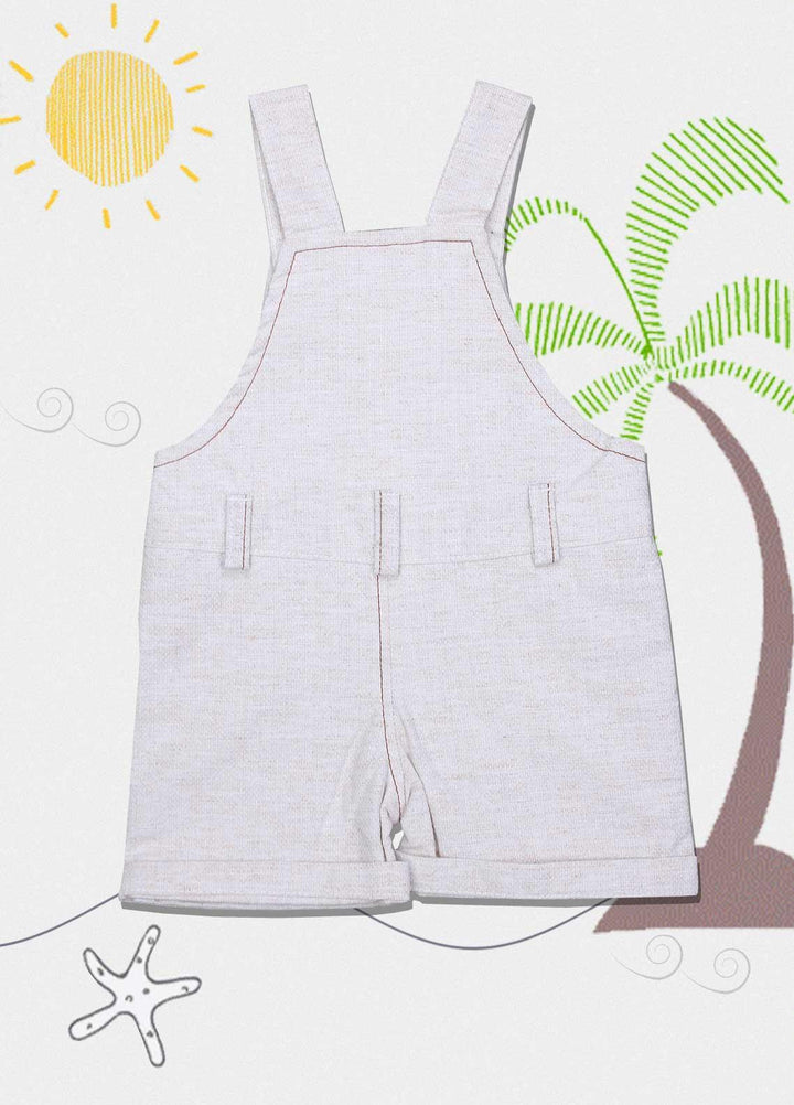 Sanaulla Exclusive Range Cotton  Rompers for Kids -  113302 Fawn