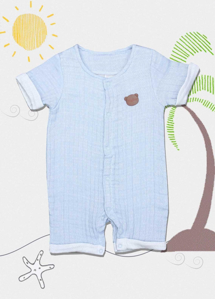 Sanaulla Exclusive Range Cotton  Rompers for Kids -  213707 Grey