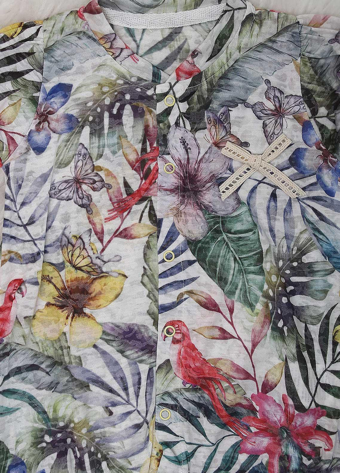 Sanaulla Exclusive Range Cotton  Kids Rompers -  23672 Multi2