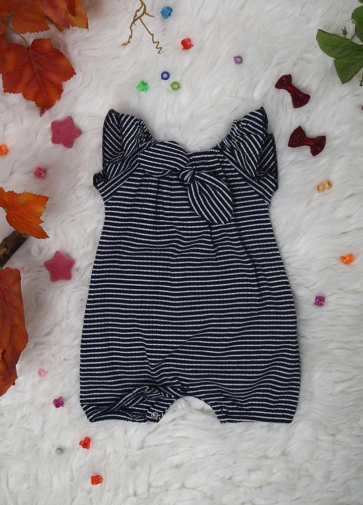 Sanaulla Exclusive Range Cotton  Kids Rompers -  3716 Blue