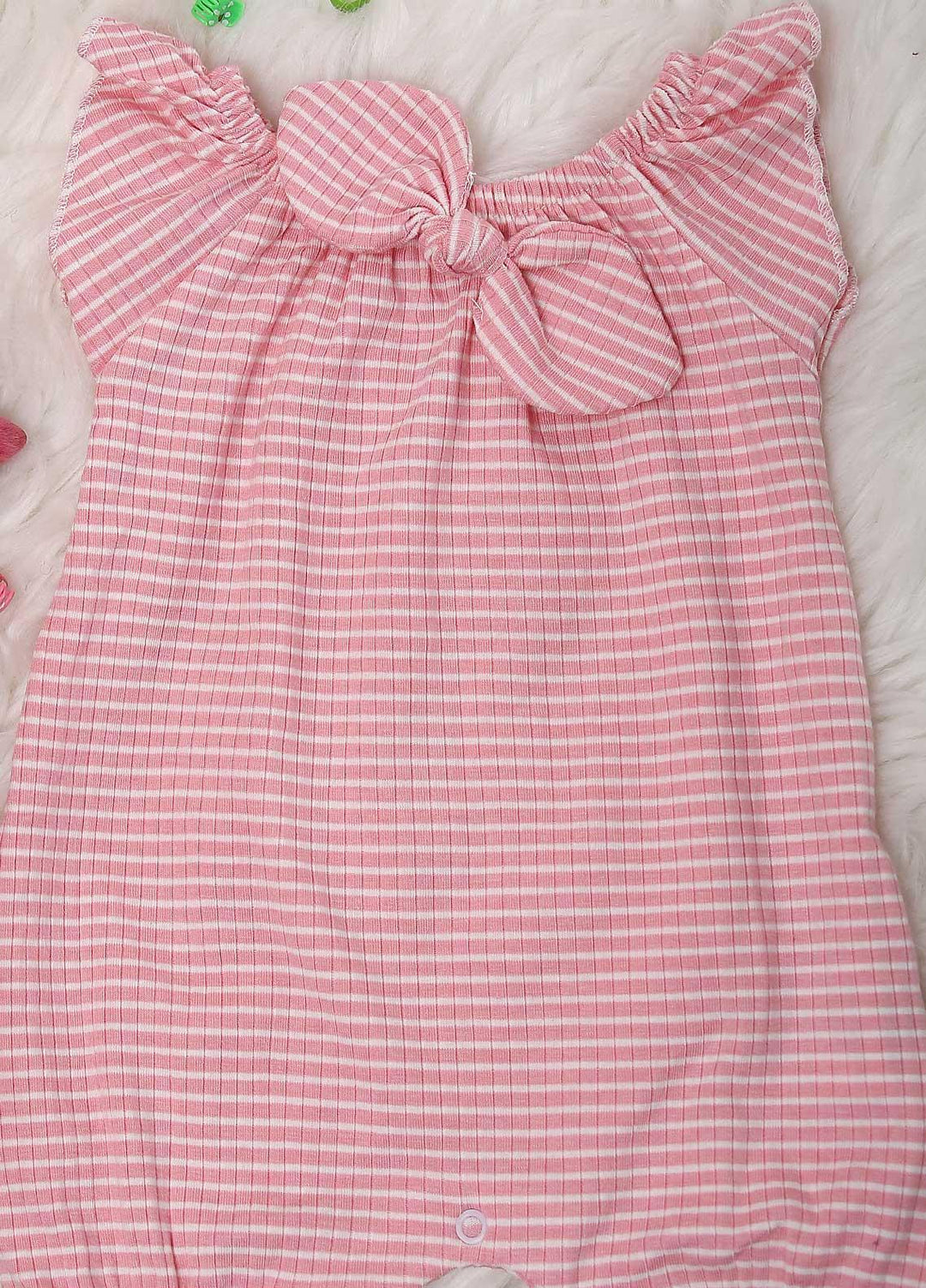 Sanaulla Exclusive Range Cotton  Rompers for Kids -  3716 Pink