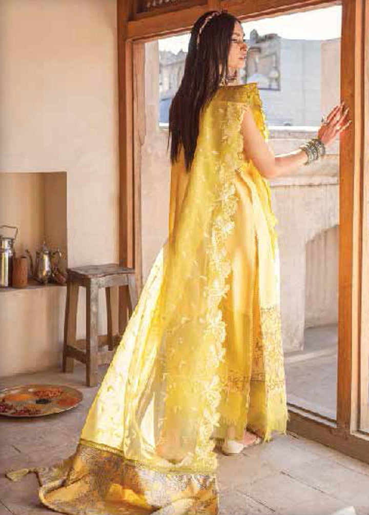 Kinaar by Shiza Hassan Embroidered Lawn Suits Unstitched 3 Piece SH23K SHZ-05 Amira - Summer Collection