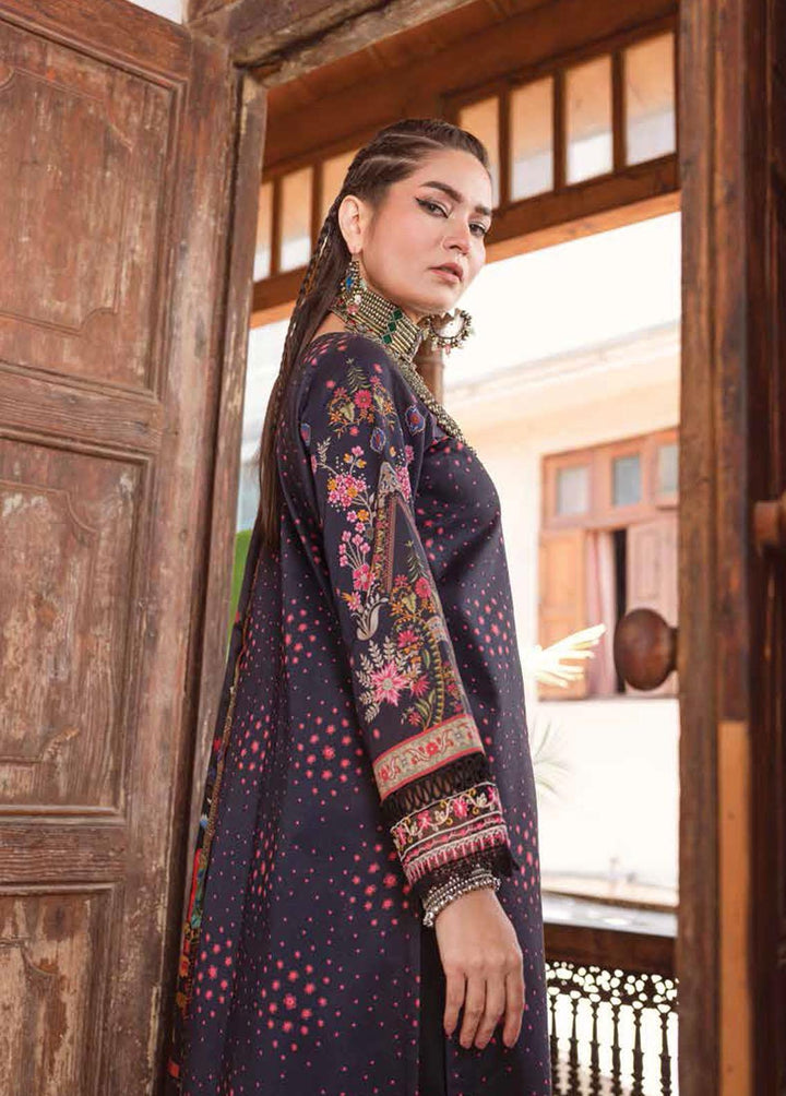 Kinaar by Shiza Hassan Embroidered Lawn Suits Unstitched 3 Piece SH23K SHZ-08 Rang Rasiya - Summer Collection