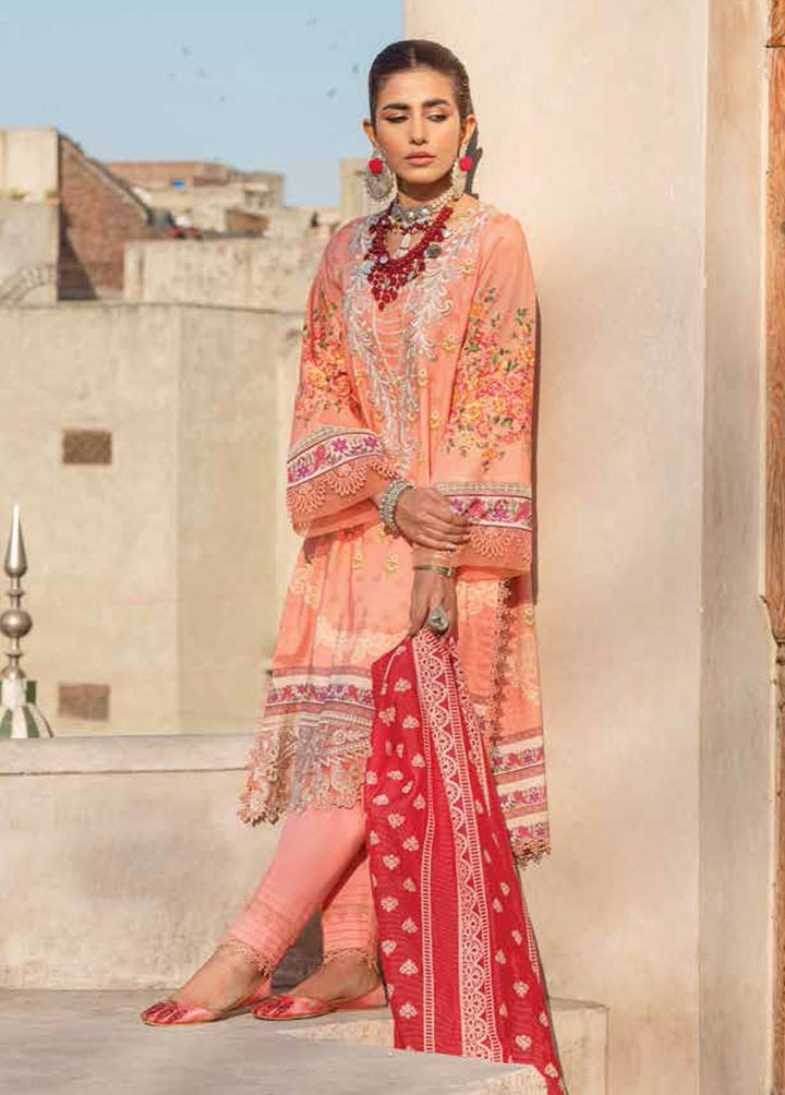 Kinaar by Shiza Hassan Embroidered Lawn Suits Unstitched 3 Piece SH23K SHZ-11 Bahaar - Summer Collection