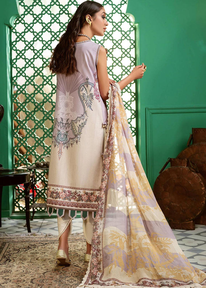 Kinaar Khwaab By Shiza Hassan Embroidered Lawn Suits Unstitched 3 Piece SH22KK KH-09 Meela - Spring / Summer Collection