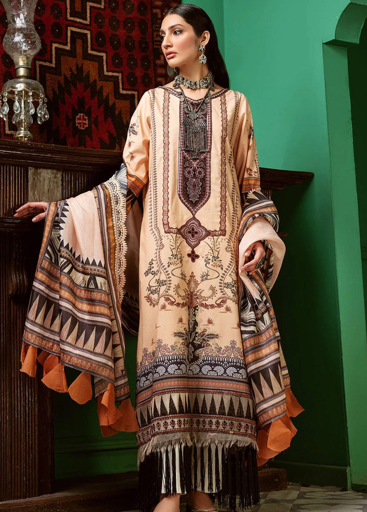 Kinaar Khwaab By Shiza Hassan Embroidered Lawn Suits Unstitched 3 Piece SH22KK KH-10 Zavosh - Spring / Summer Collection