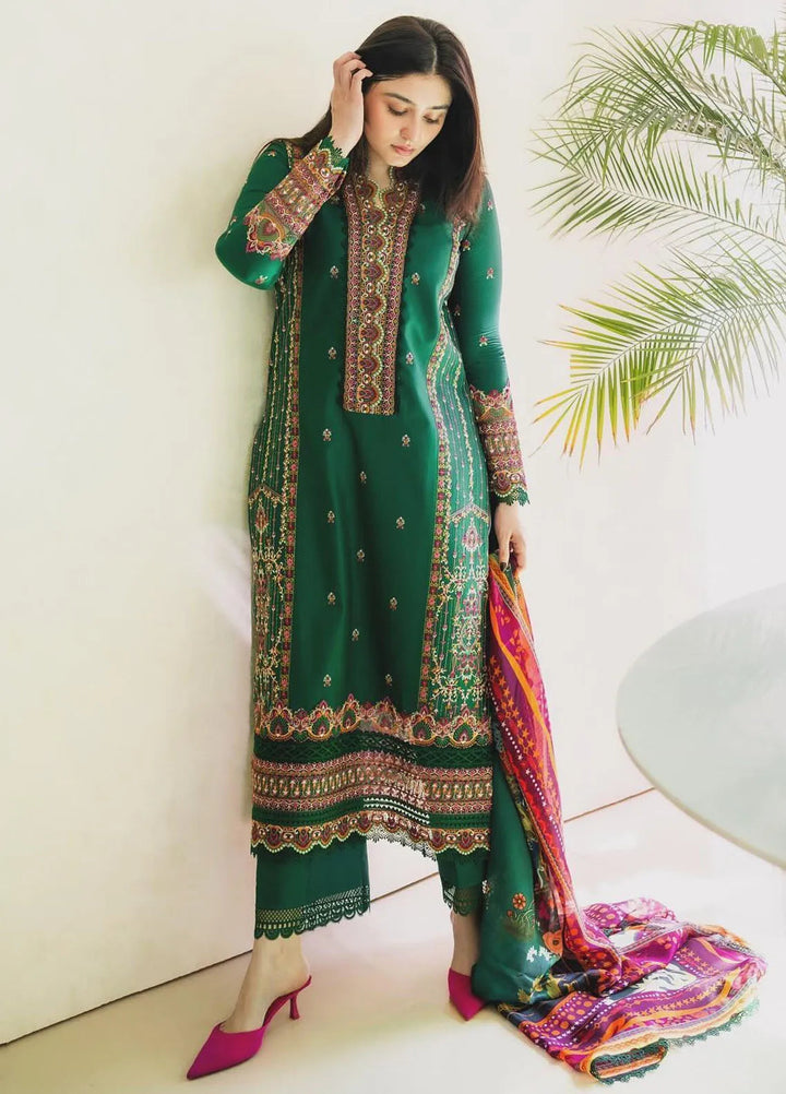 Mayal By Kanwal Malik Embroidered Lawn Suit Unstitched 3 Piece KM24L Zoha - Summer Collection