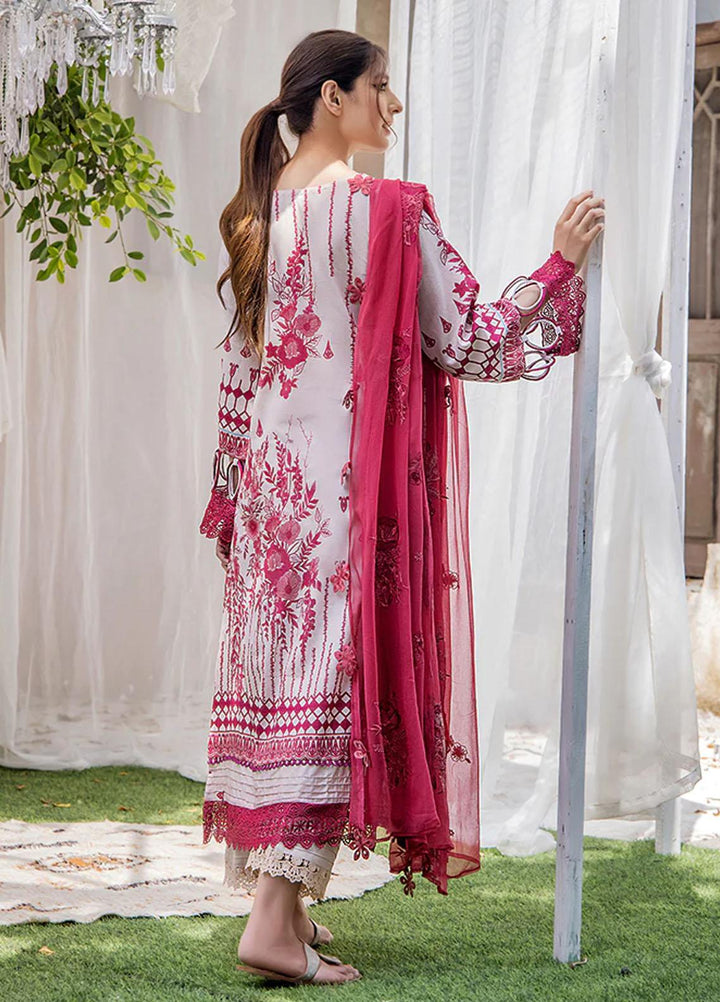 Koel By Humdum Embroidered Lawn Suits Unstitched 3 Piece HD23KL D-04 - Summer Collection
