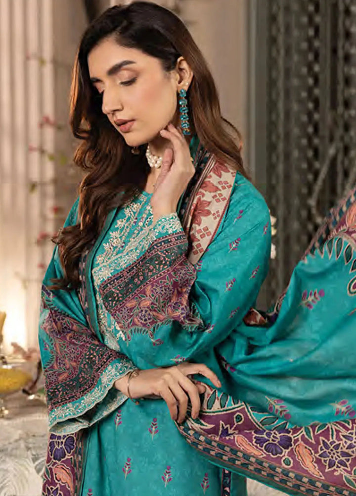 Komal by Lakhany Printed Lawn Suit Unstitched 3 Piece LSM25K LG-AR-0131 - Summer Collection