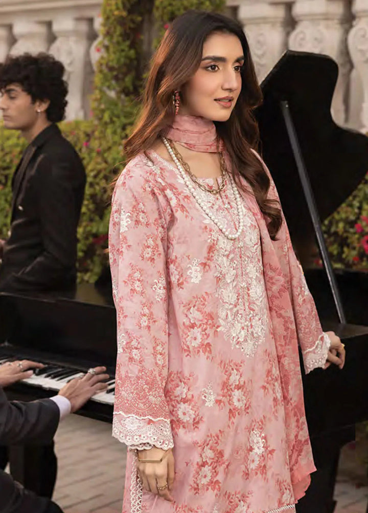 Komal by Lakhany Printed Lawn Suit Unstitched 3 Piece LSM25K LG-MM-0252 - Summer Collection