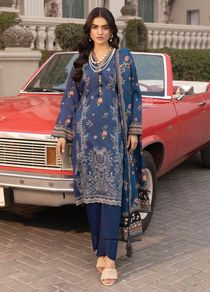 Komal by Lakhany Printed Lawn Suit Unstitched 3 Piece LSM25K LG-MM-0262 - Summer Collection