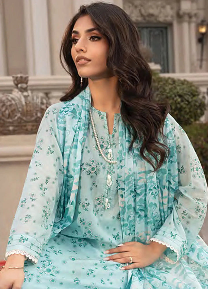 Komal by Lakhany Printed Lawn Suit Unstitched 3 Piece LSM25K LG-MM-0263 - Summer Collection