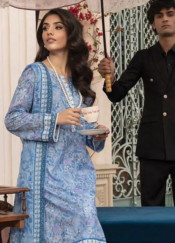 Komal by Lakhany Printed Lawn Suit Unstitched 3 Piece LSM25K LG-MM-0303 - Summer Collection