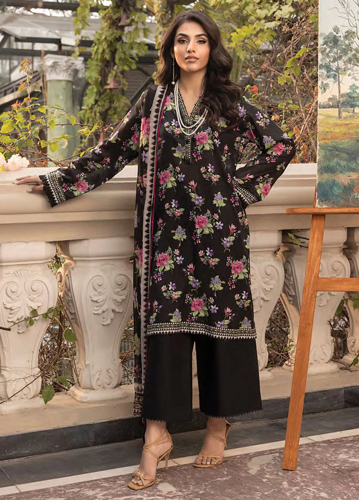 Komal by Lakhany Printed Lawn Suit Unstitched 3 Piece LSM25K LG-MM-0305 - Summer Collection