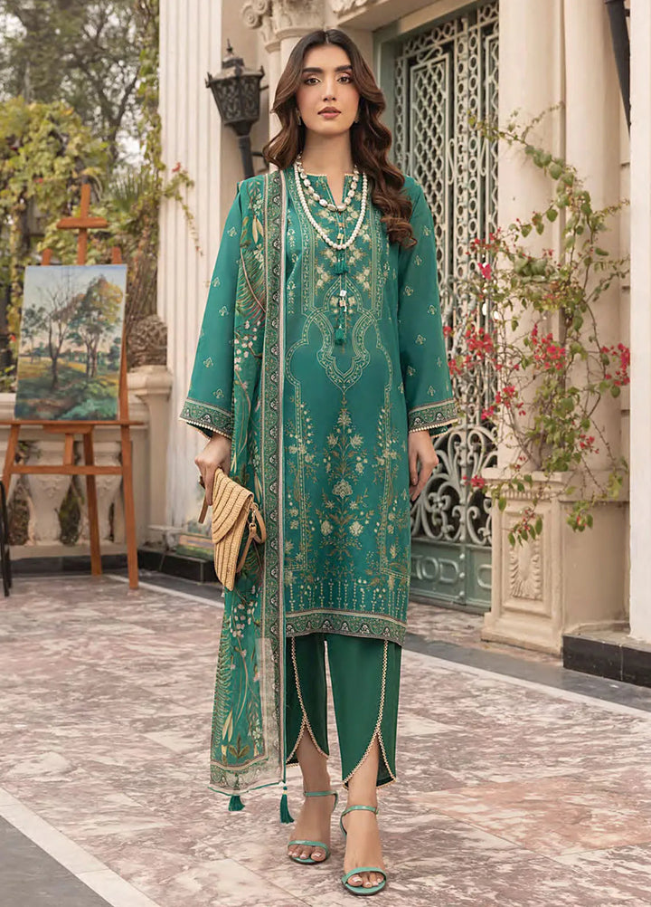 Komal by Lakhany Printed Lawn Suit Unstitched 3 Piece LSM25K LG-MM-0306 - Summer Collection