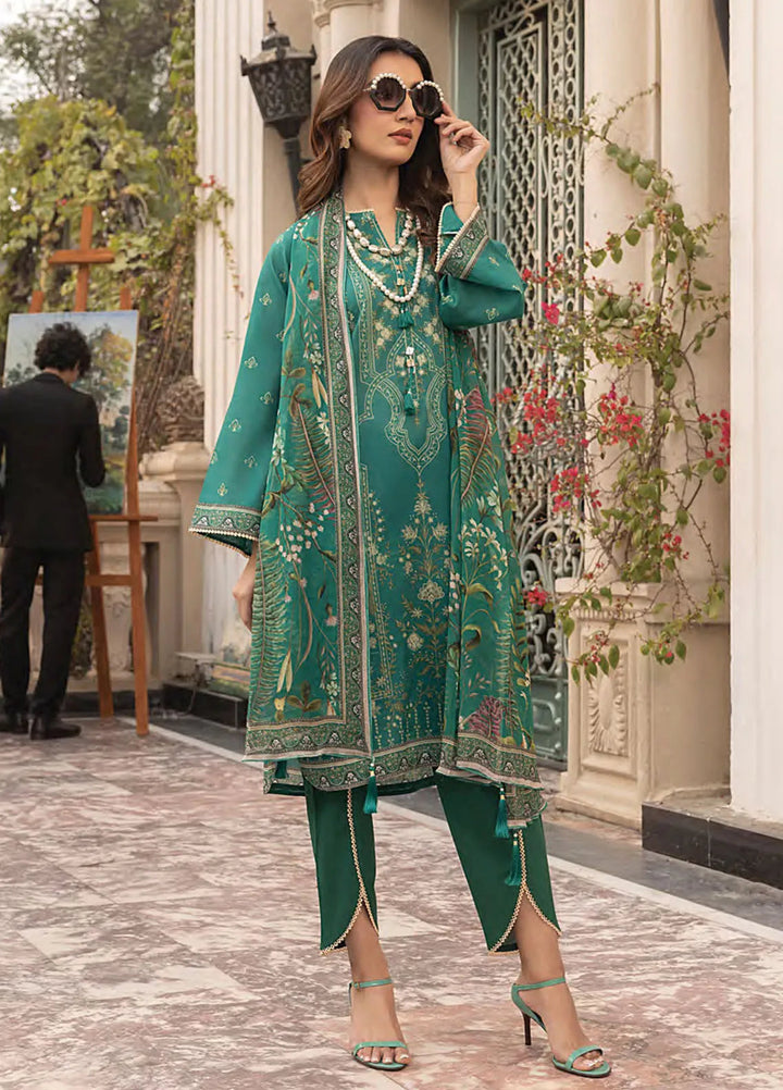 Komal by Lakhany Printed Lawn Suit Unstitched 3 Piece LSM25K LG-MM-0306 - Summer Collection