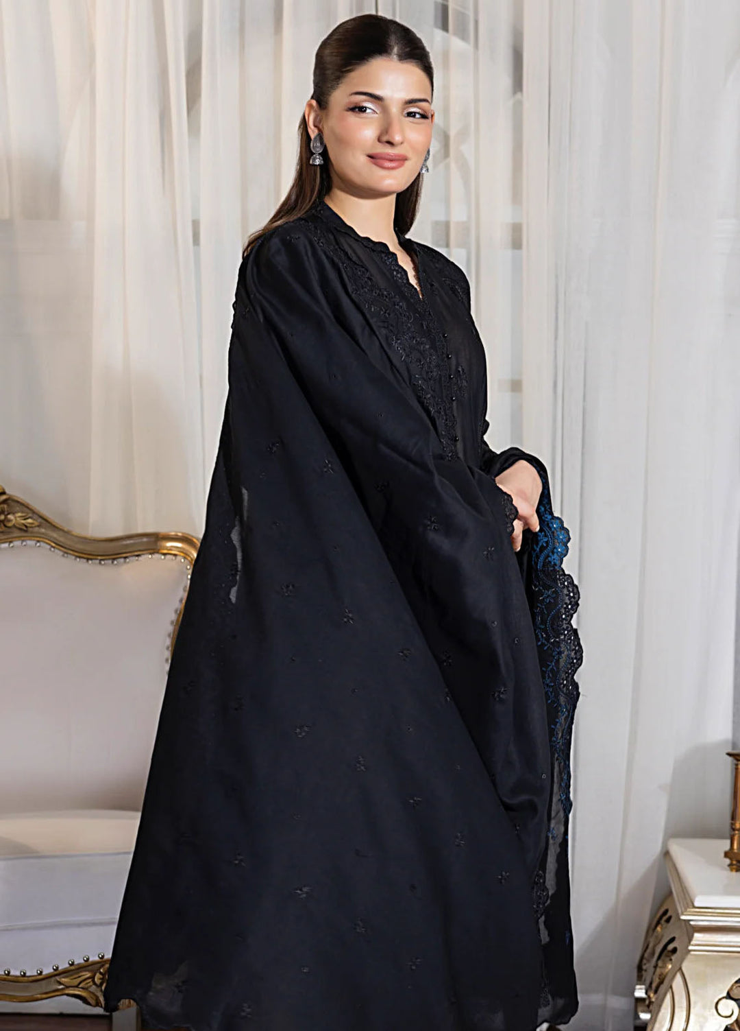 Komal by Lakhany Embroidered Lawn Suits Unstitched 3 Piece LSM25KM LG-IZ-0363 - Summer Collection