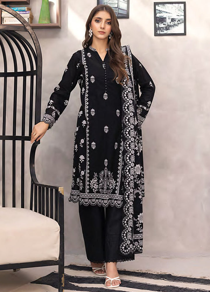 Komal by Lakhany Printed Lawn Suits Unstitched 3 Piece LSM25KM LG-RL-0235 - Summer Collection