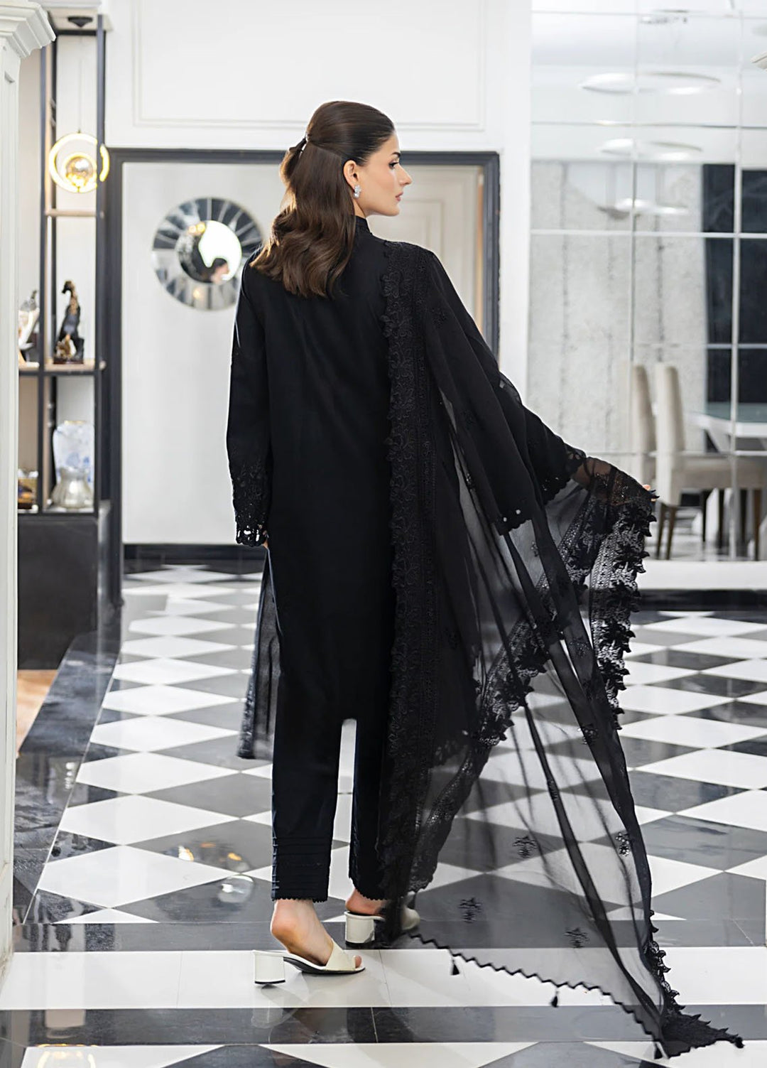 Komal by Lakhany Embroidered Lawn Suits Unstitched 3 Piece LSM25KM LG-UB-0163 - Summer Collection