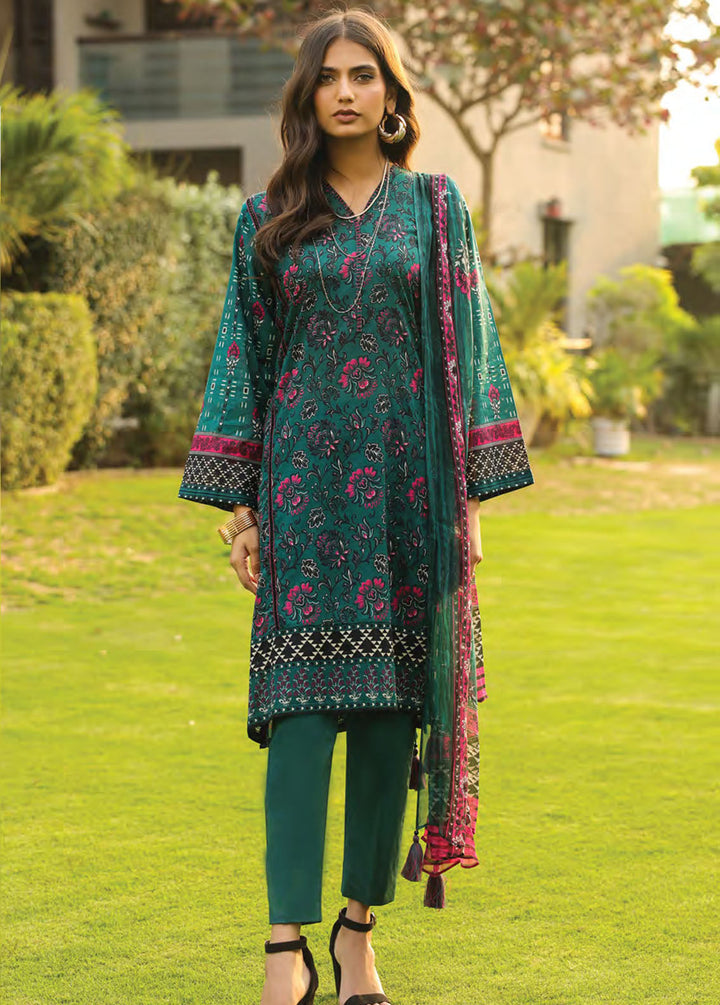 Komal Prints By Lakhany Printed Lawn Suits Unstitched 3 Piece LSM24KP LG-AM-0088-A - Summer Collection